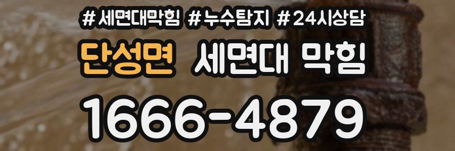 단성면 세면대 막힘