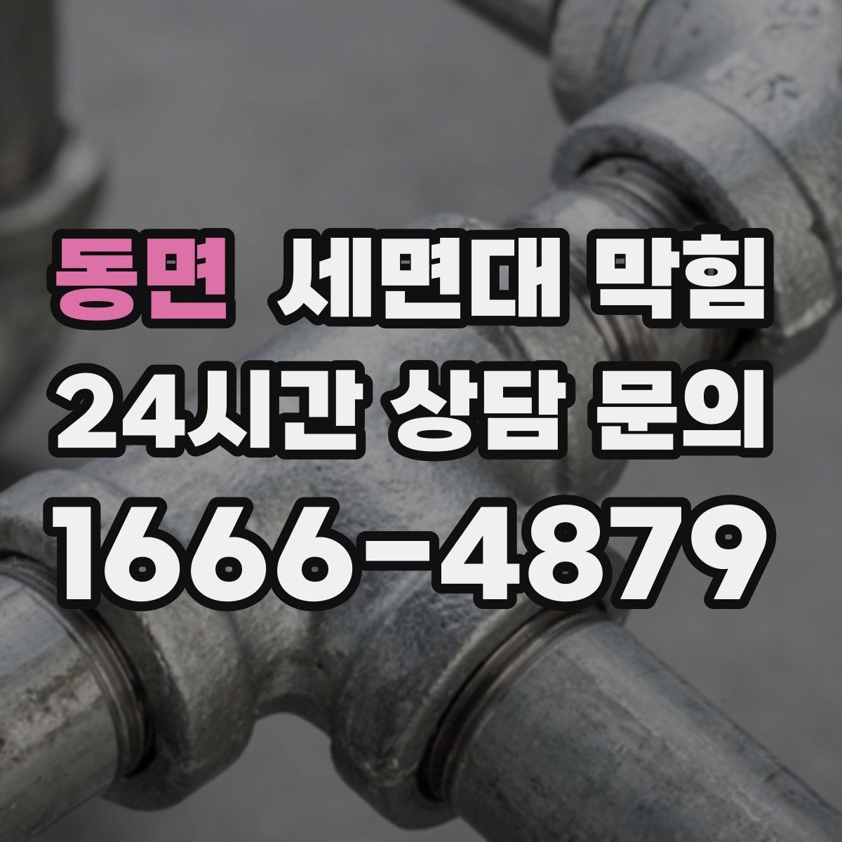 동면 세면대 막힘 거름망만 바꿔도 예방되는 경우