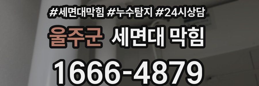 울주군 세면대 막힘