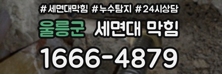 울릉군 세면대 막힘