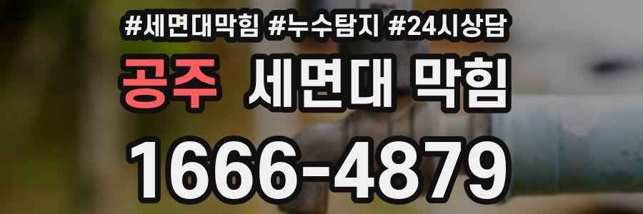 공주 세면대 막힘