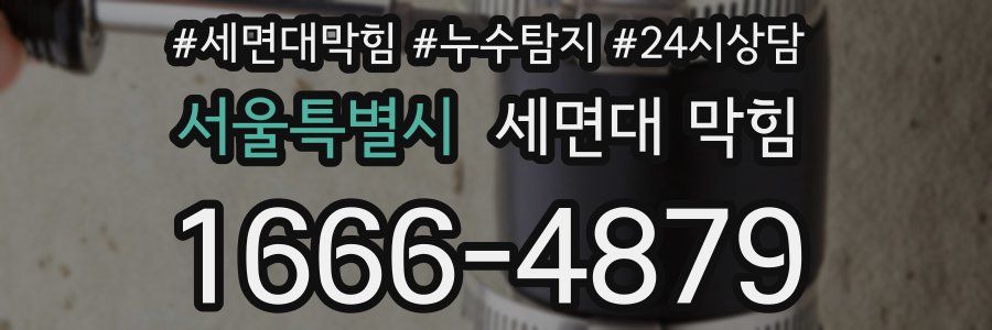 서울특별시 세면대 막힘
