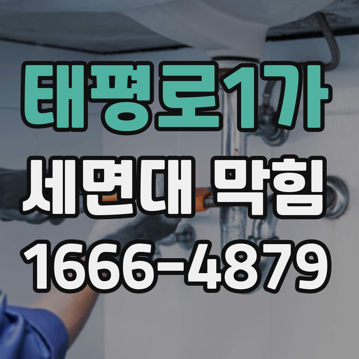태평로1가 세면대 막힘