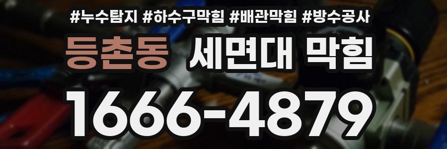 등촌동 세면대 막힘