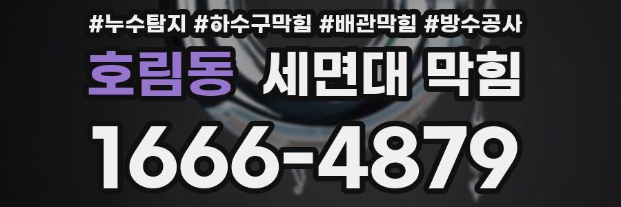 호림동 세면대 막힘