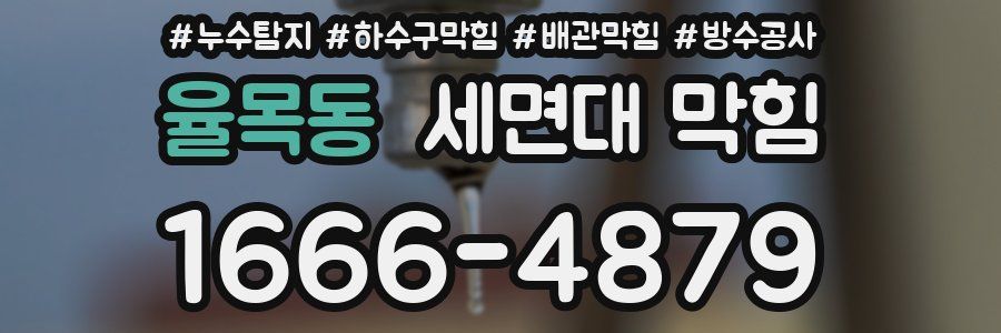 율목동 세면대 막힘