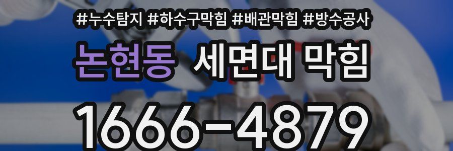 논현동 세면대 막힘