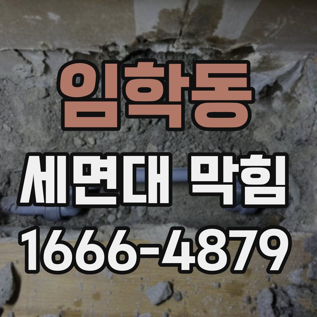임학동 세면대 막힘
