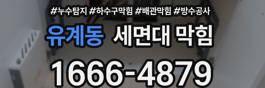 유계동 세면대 막힘
