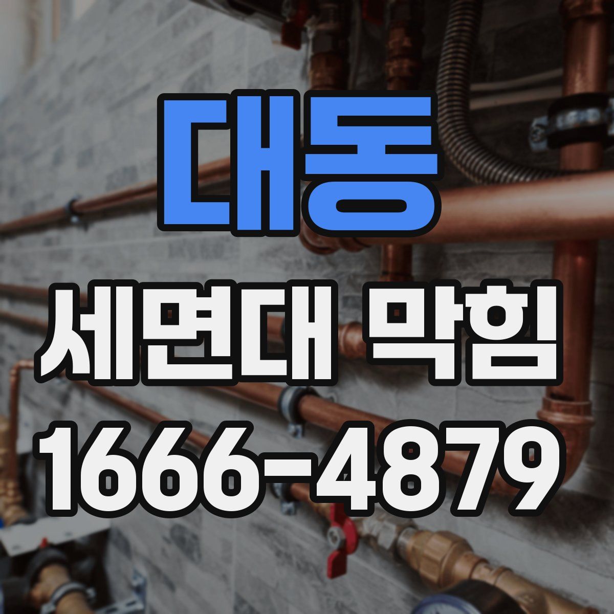 대동 세면대 막힘