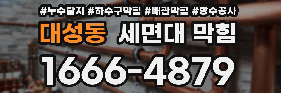 대성동 세면대 막힘