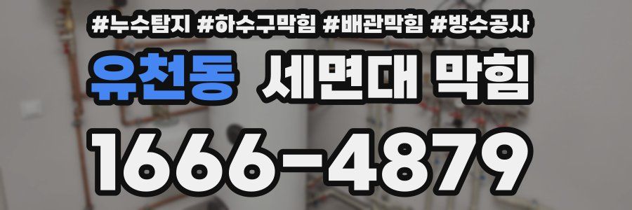 유천동 세면대 막힘
