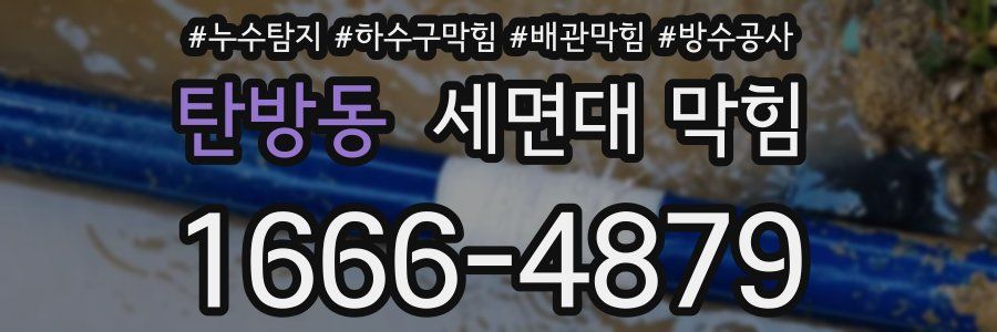 탄방동 세면대 막힘