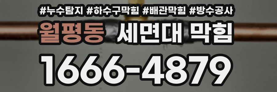 월평동 세면대 막힘