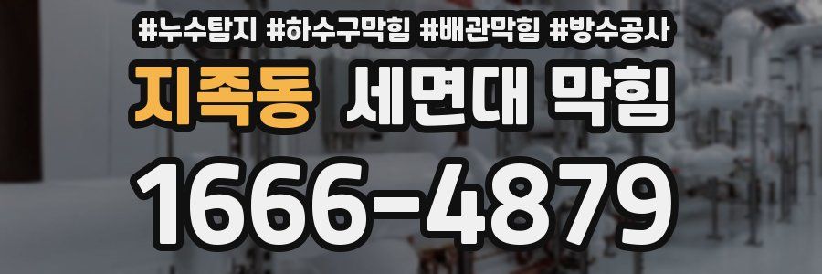 지족동 세면대 막힘