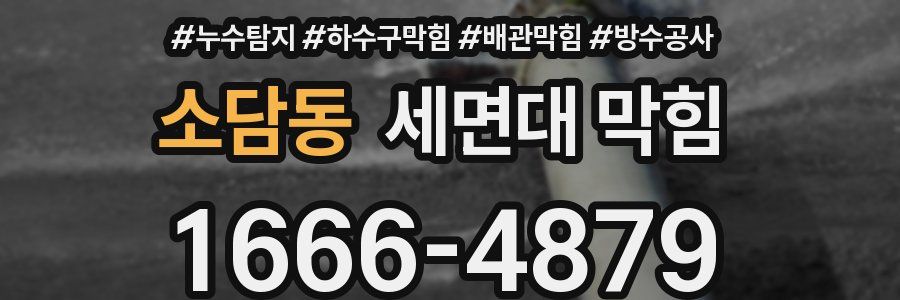 소담동 세면대 막힘
