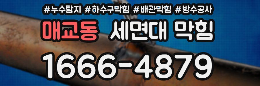 매교동 세면대 막힘