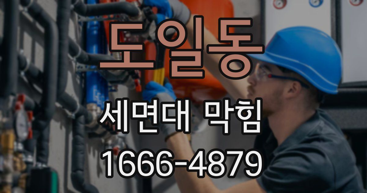 도일동 세면대 막힘