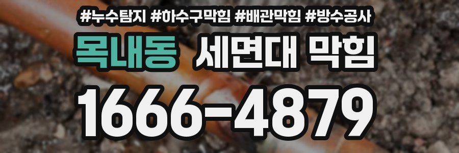 목내동 세면대 막힘
