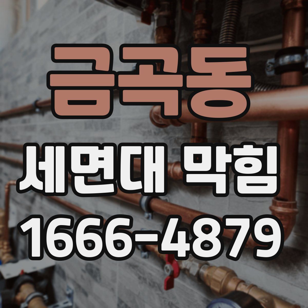 금곡동 세면대 막힘