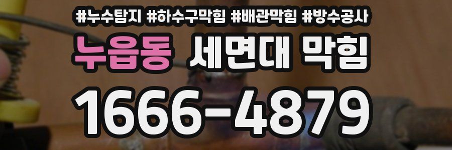 누읍동 세면대 막힘