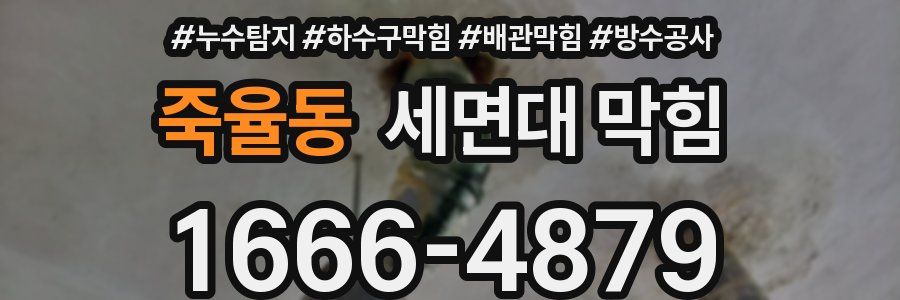 죽율동 세면대 막힘