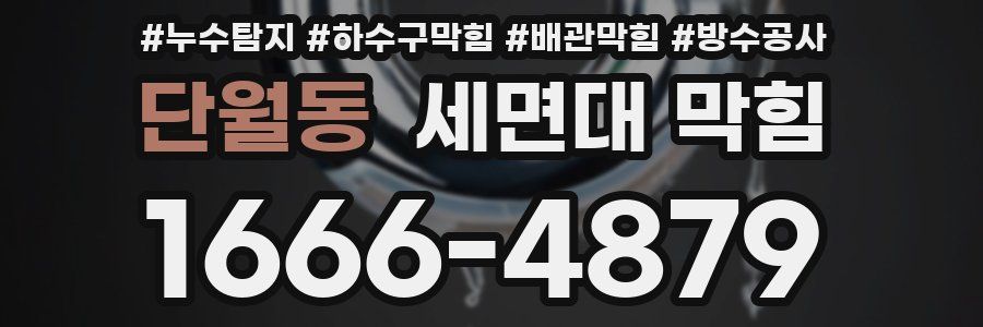 단월동 세면대 막힘