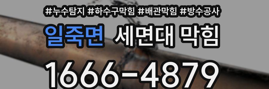 일죽면 세면대 막힘