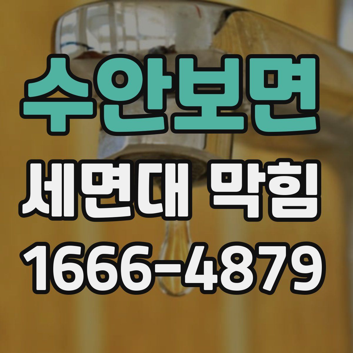 수안보면 세면대 막힘