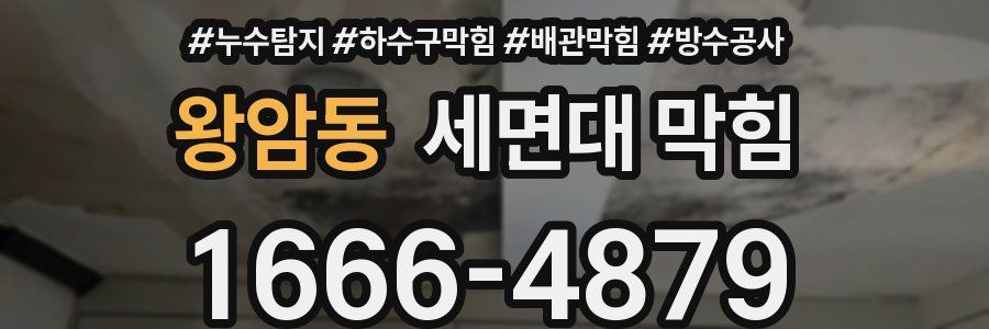 왕암동 세면대 막힘