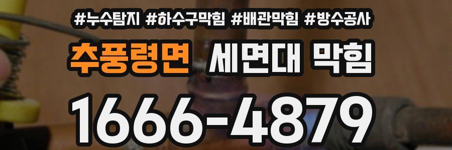 추풍령면 세면대 막힘