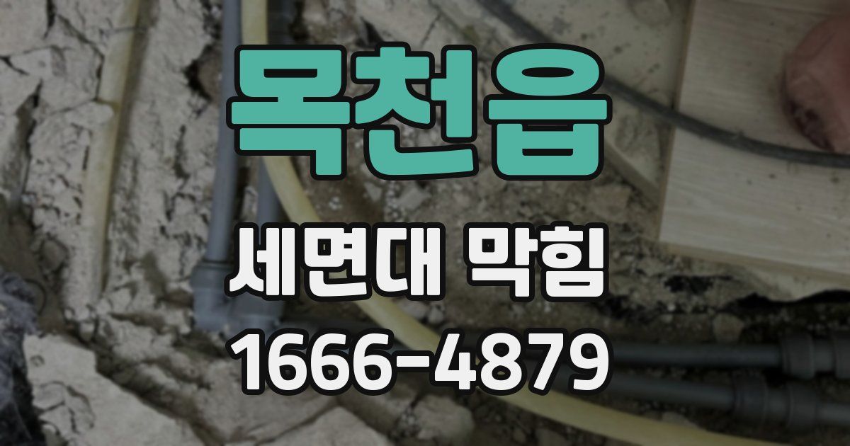 목천읍 세면대 막힘