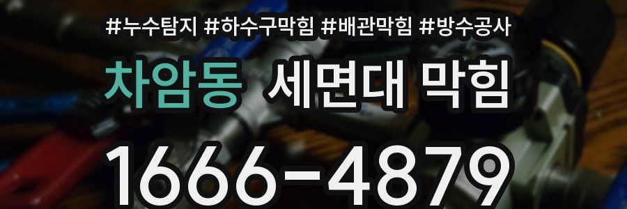 차암동 세면대 막힘