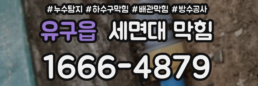 유구읍 세면대 막힘