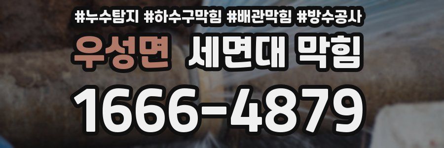우성면 세면대 막힘