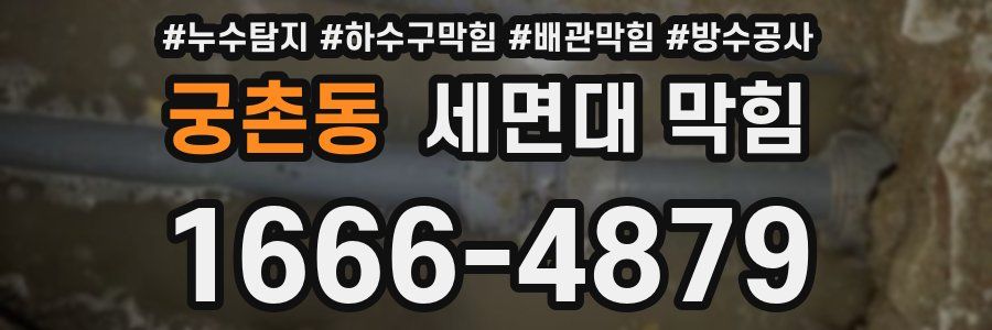 궁촌동 세면대 막힘