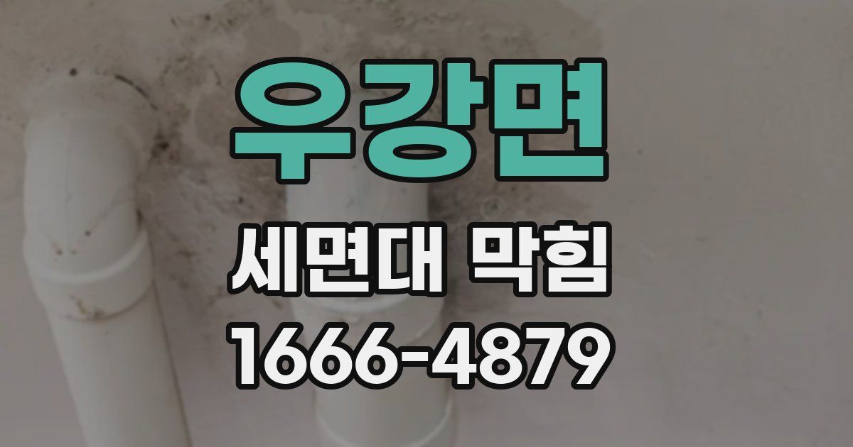 우강면 세면대 막힘
