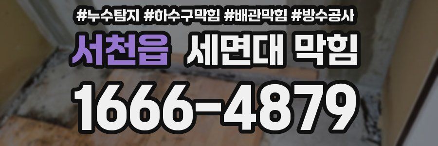 서천읍 세면대 막힘