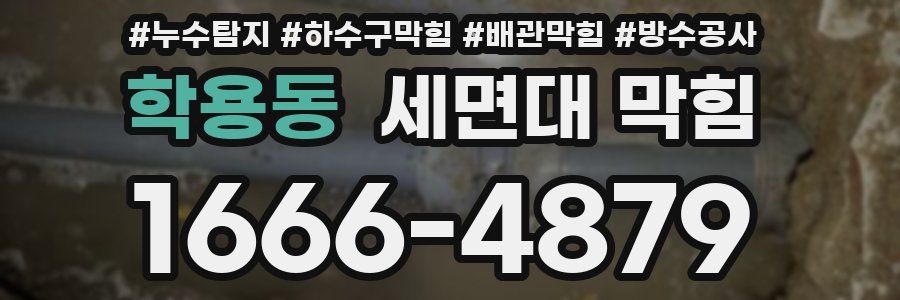 학용동 세면대 막힘