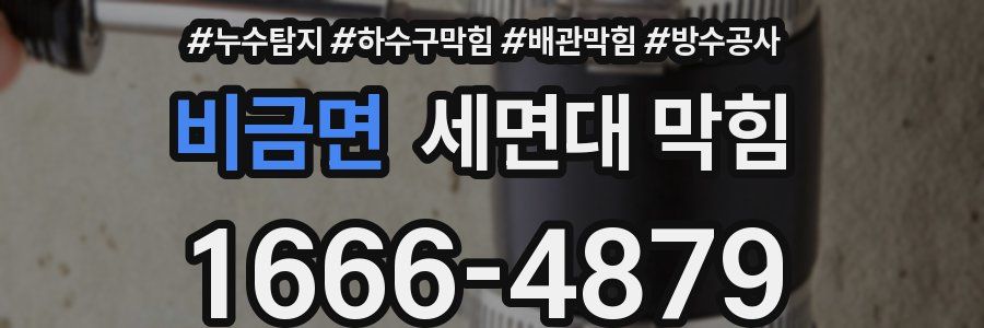 비금면 세면대 막힘