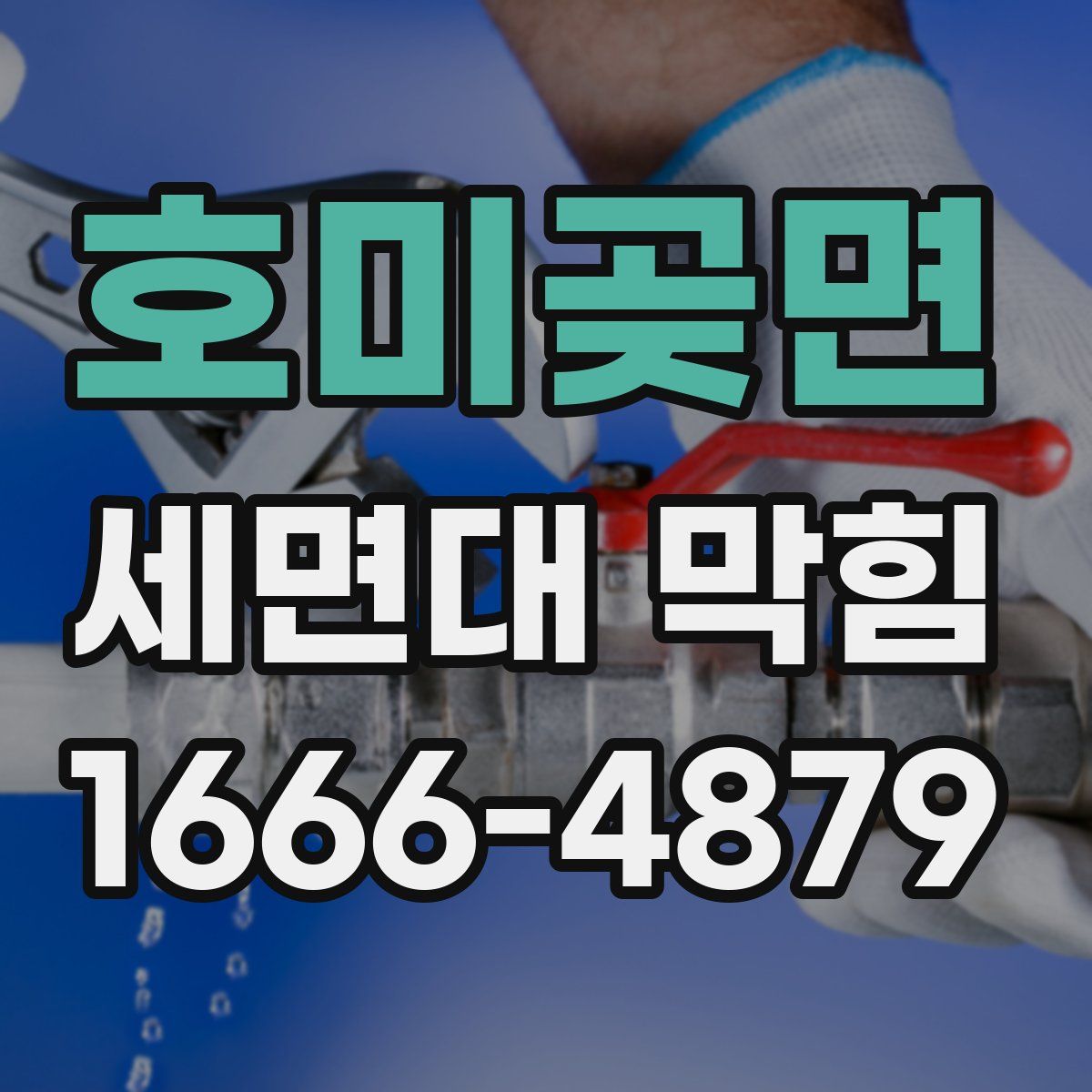 호미곶면 세면대 막힘