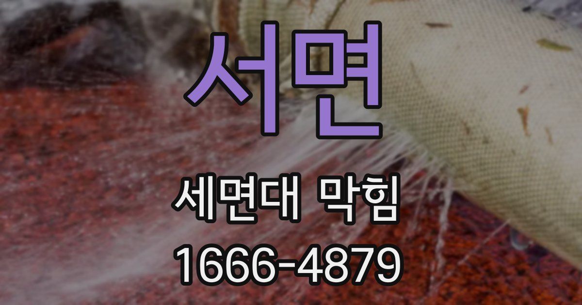 서면 세면대 막힘