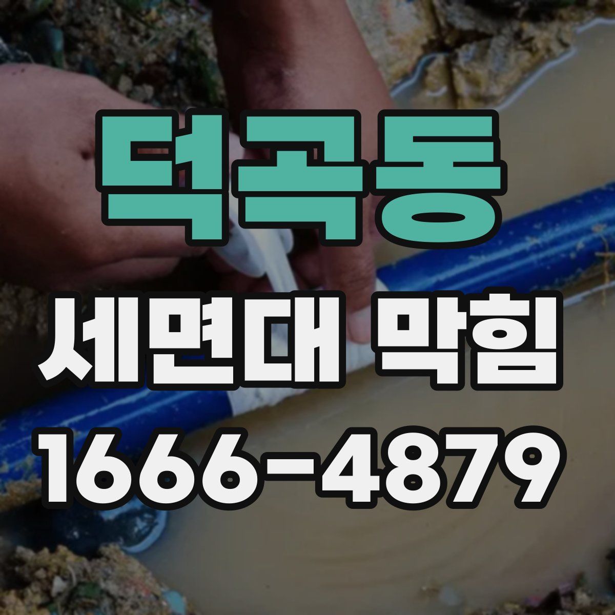 덕곡동 세면대 막힘