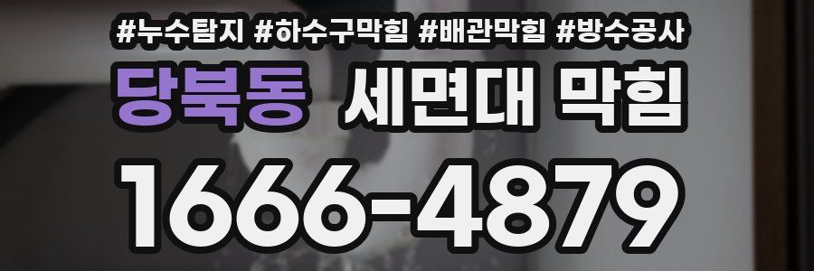 당북동 세면대 막힘