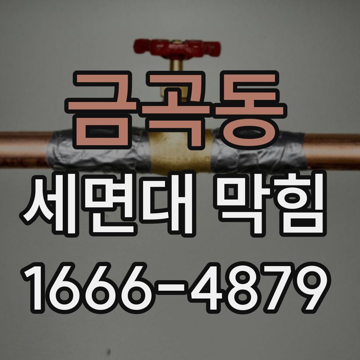 금곡동 세면대 막힘