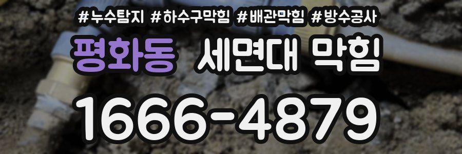 평화동 세면대 막힘