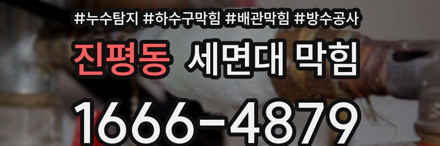 진평동 세면대 막힘