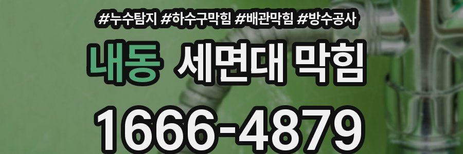 내동 세면대 막힘