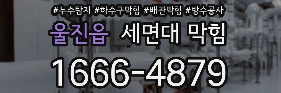 울진읍 세면대 막힘