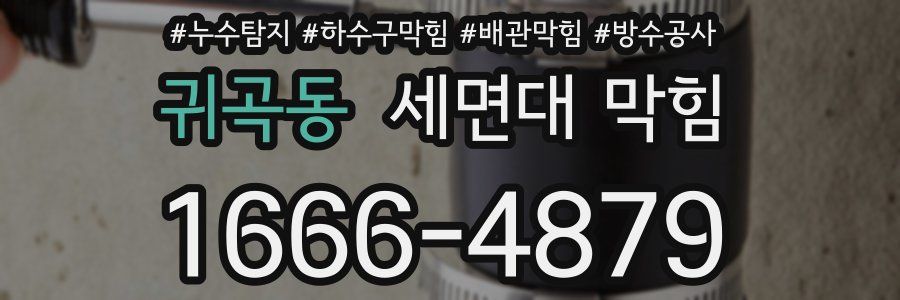 귀곡동 세면대 막힘